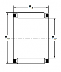 Подшипник Серия K и KT (подшипники без колец) Подшипник K 13x16x14 (KT) по выгодным ценам Ейск